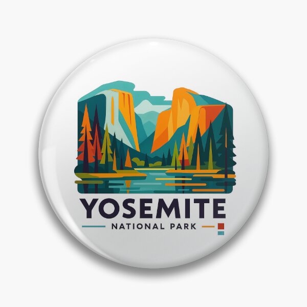 Artikelvorschau, Souvenir aus dem Yosemite-Nationalpark – Kunst aus dem kalifornischen El Capitan und dem Kiefernwald entworfen und verkauft von OzzFrequency.