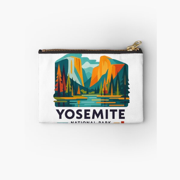 Item preview, Yosemite National Park Souvenir - California El Capitan & Pine Forest Art designed and sold by OzzFrequency.