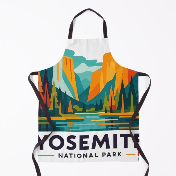Item preview, Yosemite National Park Souvenir - California El Capitan & Pine Forest Art designed and sold by OzzFrequency.