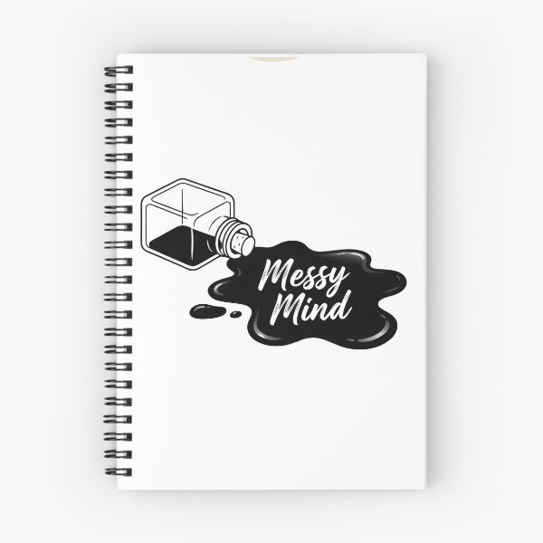Item preview, MESSY MIND - Spilled Ink Bottle designed and sold by Zazz Lee.