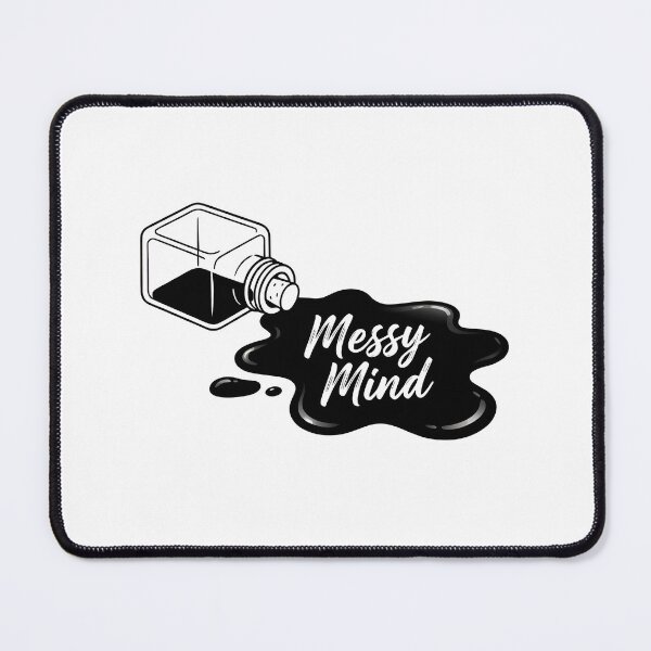 Item preview, MESSY MIND - Spilled Ink Bottle designed and sold by Zazz Lee.