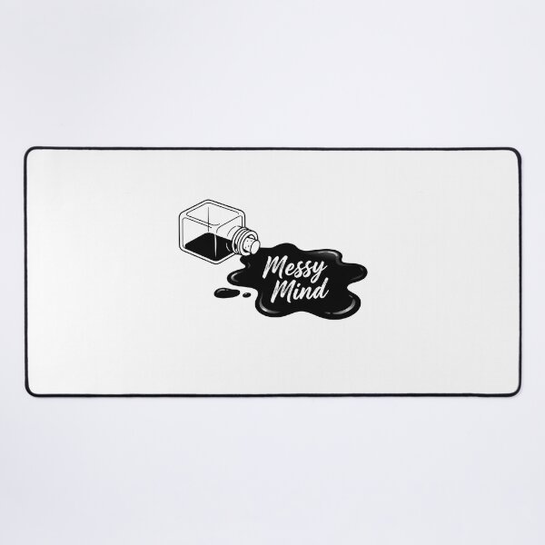 Item preview, MESSY MIND - Spilled Ink Bottle designed and sold by Zazz Lee.