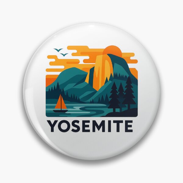 Item preview, Yosemite National Park Souvenir - California El Capitan & Pine Forest Art designed and sold by OzzFrequency.