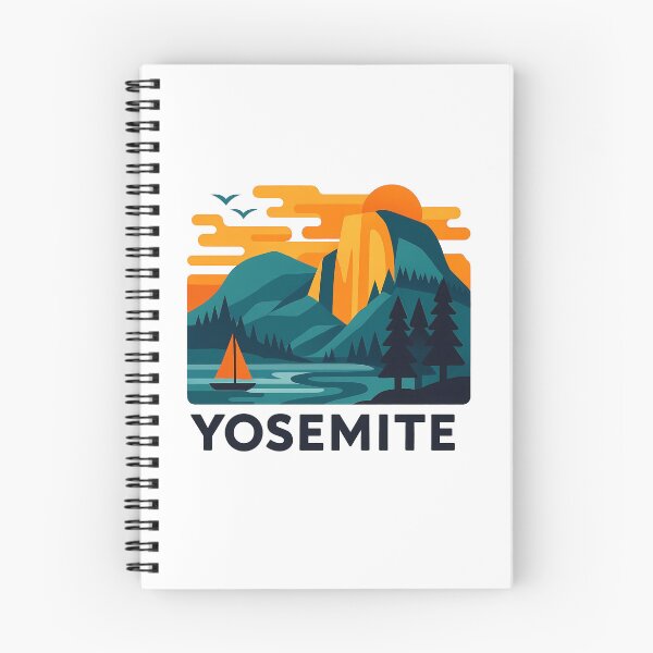 Item preview, Yosemite National Park Souvenir - California El Capitan & Pine Forest Art designed and sold by OzzFrequency.