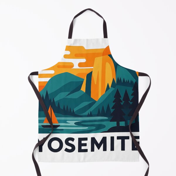 Item preview, Yosemite National Park Souvenir - California El Capitan & Pine Forest Art designed and sold by OzzFrequency.