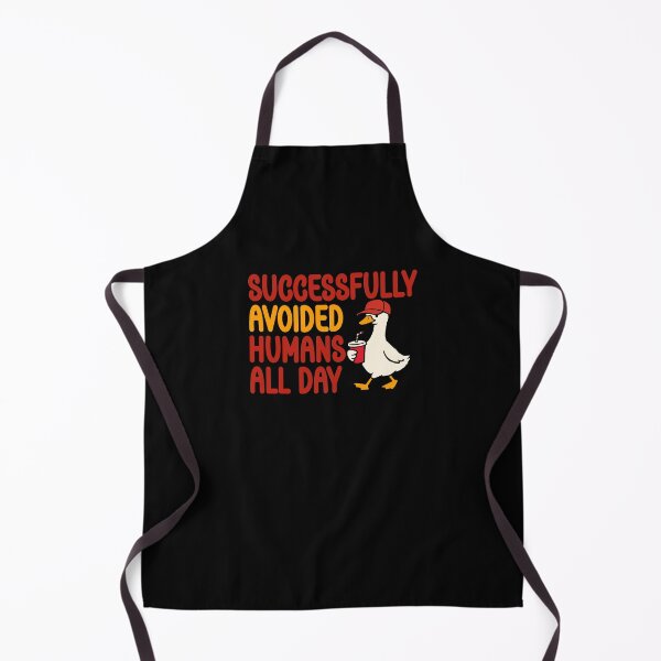 Item preview, Successfully Avoided Humans All Day - Funny Introvert Goose designed and sold by the-Z3nith.