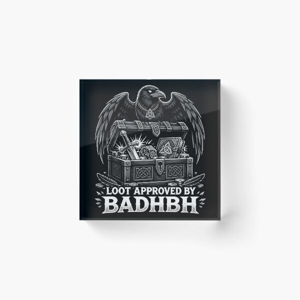 Item preview, Gothic Raven Treasure Chest - RPG Loot Approved By Badhbh designed and sold by BadhbhLoot.