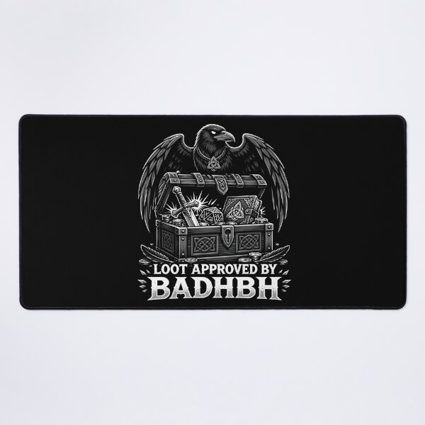 Item preview, Gothic Raven Treasure Chest - RPG Loot Approved By Badhbh designed and sold by BadhbhLoot.