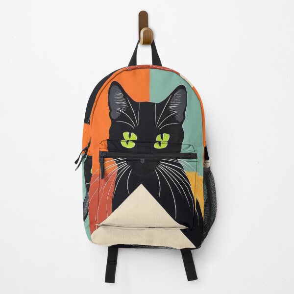 Item preview, Art - Black Cat Pop Art, Vintage and Modern 1960s Illustration designed and sold by World-Pets.