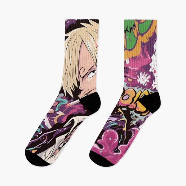 Item preview, Sanji Graffiti Pop Art | One Piece Anime Street Style Color Splash Illustration designed and sold by Dyan4.
