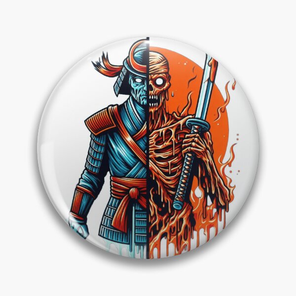 Item preview, Zombie Samurai designed and sold by Shirtabell.