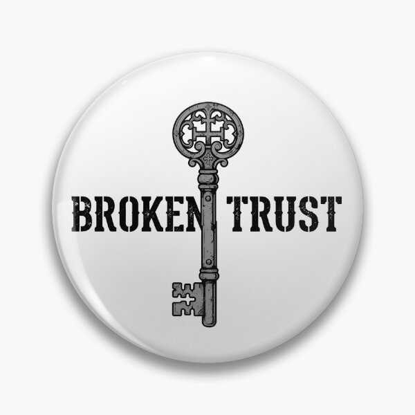 Item preview, BROKEN TRUST - Vintage Key Betrayal designed and sold by Zazz Lee.
