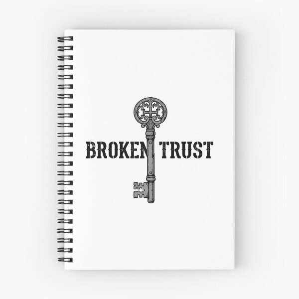 Item preview, BROKEN TRUST - Vintage Key Betrayal designed and sold by Zazz Lee.