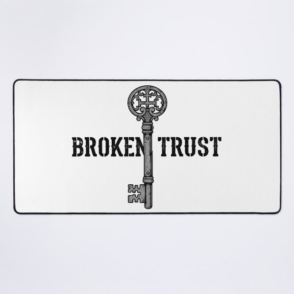 Item preview, BROKEN TRUST - Vintage Key Betrayal designed and sold by Zazz Lee.
