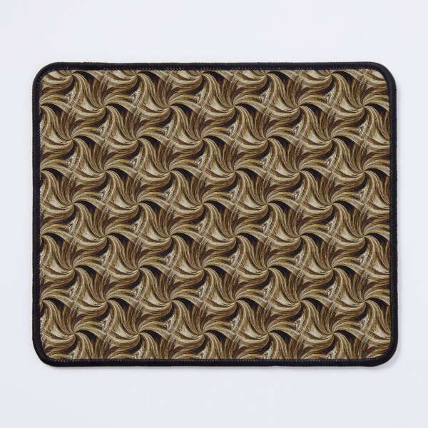 Item preview, Spiral Winter Pinch Pattern in Brown designed and sold by Artistestella.