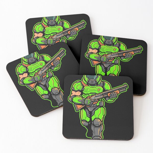 Item preview, The Doom Slayer Doom Vector Gaming Graphic Tee designed and sold by Senpaiwaves.