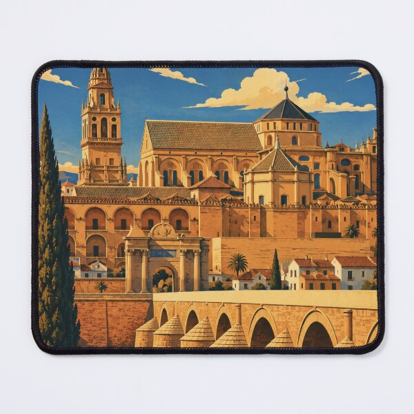 Item preview, Córdoba Spain Vintage Travel Poster designed and sold by AIEverything.