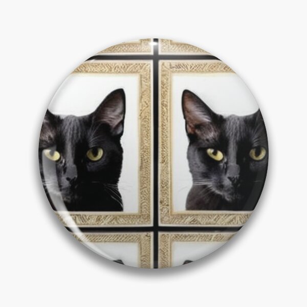 Item preview, Art - Black Cat Portraits, Humorous Pop Art Gallery designed and sold by World-Pets.