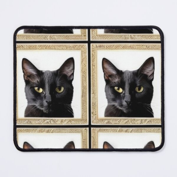Item preview, Art - Black Cat Portraits, Humorous Pop Art Gallery designed and sold by World-Pets.