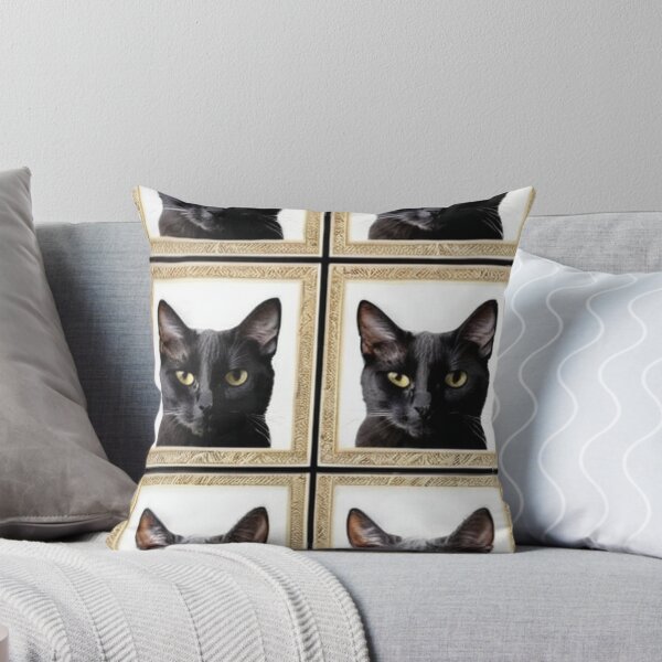 Artikelvorschau, Art - Black Cat Portraits, Humorous Pop Art Gallery entworfen und verkauft von World-Pets.