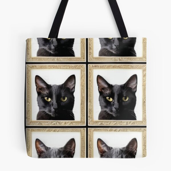 Item preview, Art - Black Cat Portraits, Humorous Pop Art Gallery designed and sold by World-Pets.