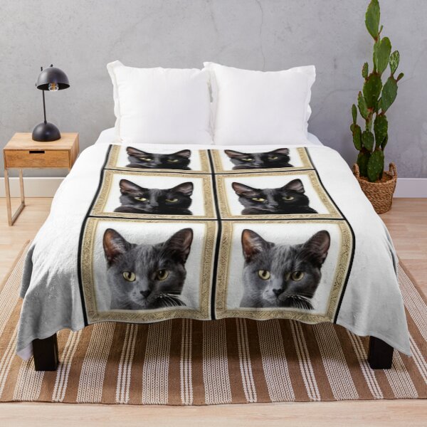 Item preview, Art - Black Cat Portraits, Humorous Pop Art Gallery designed and sold by World-Pets.