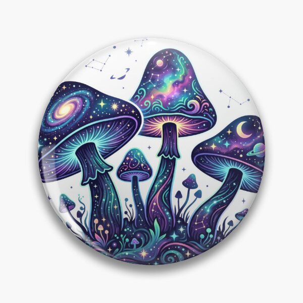 Item preview, Cosmic mushrooms Psychedelic  designed and sold by VisionGraphic.