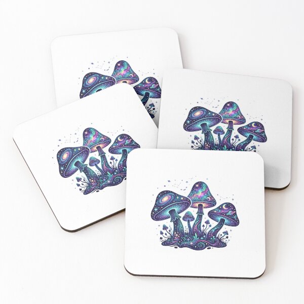 Item preview, Cosmic mushrooms Psychedelic  designed and sold by VisionGraphic.