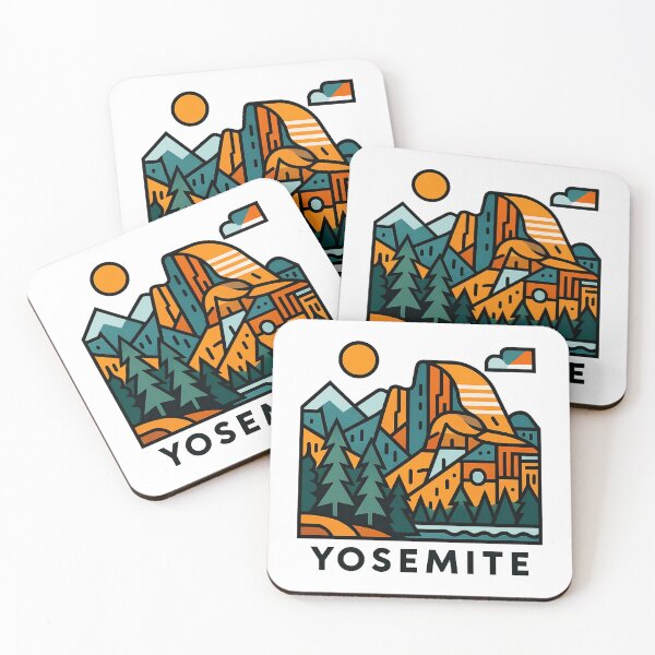 Item preview, Yosemite National Park Souvenir - California El Capitan & Pine Forest Art designed and sold by OzzFrequency.