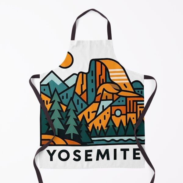 Item preview, Yosemite National Park Souvenir - California El Capitan & Pine Forest Art designed and sold by OzzFrequency.