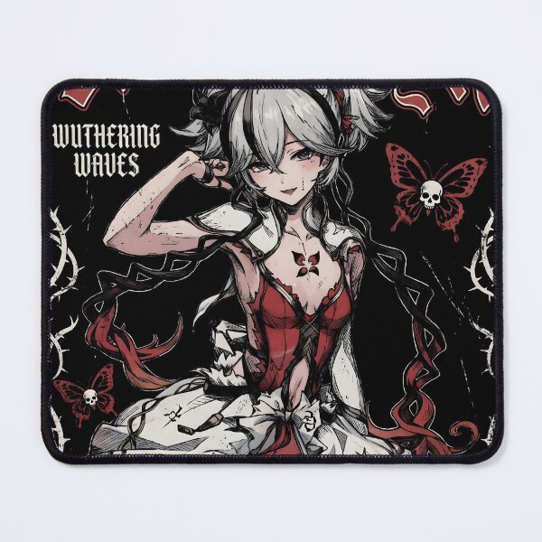 Item preview, Camellya Wuthering Waves Gothic Gaming Graphic Tee designed and sold by Senpaiwaves.