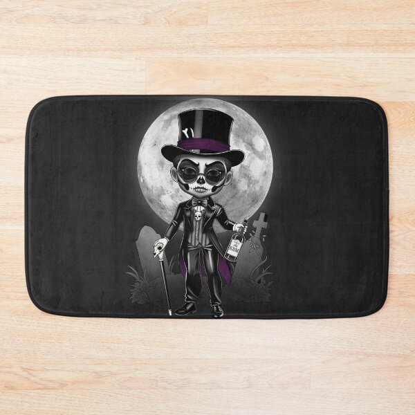 Item preview, Ossi Cursed Dolls - Baron Samedi Gothic Chibi (Sticker & Apparel) designed and sold by Ossi Cursed Dolls.