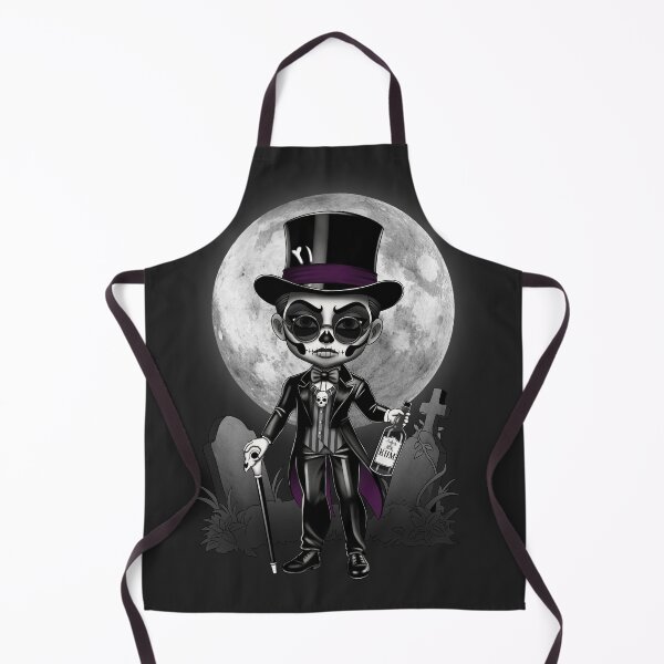 Item preview, Ossi Cursed Dolls - Baron Samedi Gothic Chibi (Sticker & Apparel) designed and sold by Ossi Cursed Dolls.