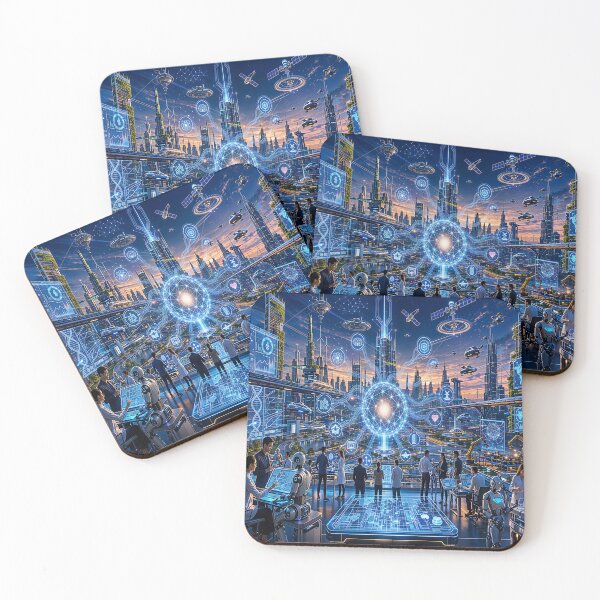 Item preview, The Intelligent Nexus: A Vision of Tomorrow's Connected World designed and sold by Artisan Finds Online.