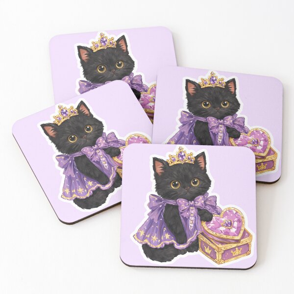 Item preview, Midnight Princess Kitty designed and sold by sara747.