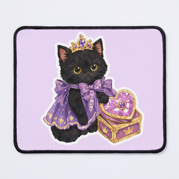 Item preview, Midnight Princess Kitty designed and sold by sara747.
