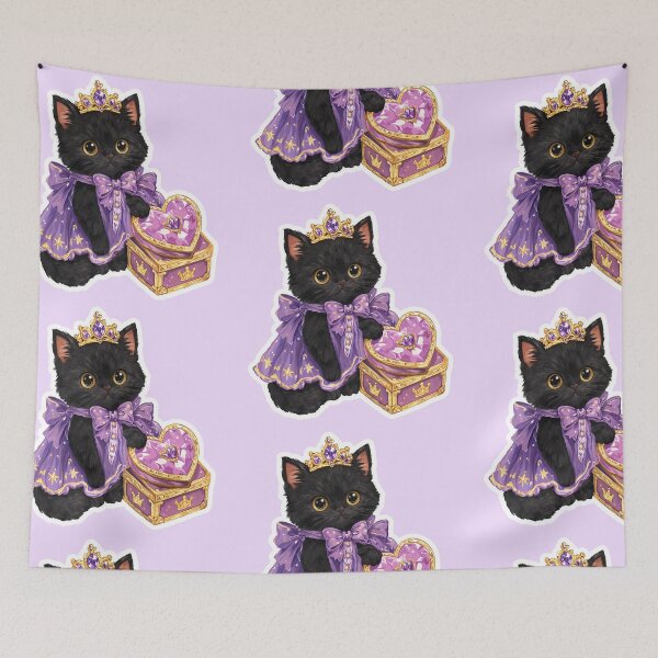 Item preview, Midnight Princess Kitty designed and sold by sara747.