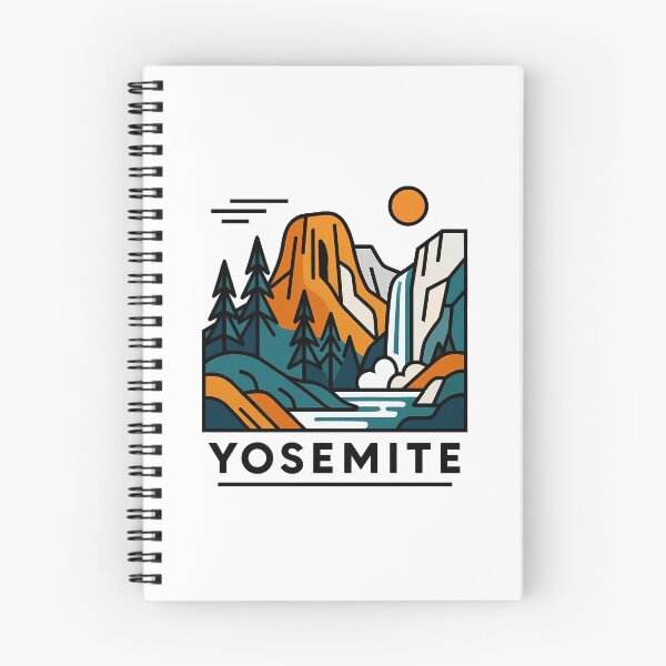 Item preview, Yosemite National Park Souvenir - California El Capitan & Pine Forest Art designed and sold by OzzFrequency.