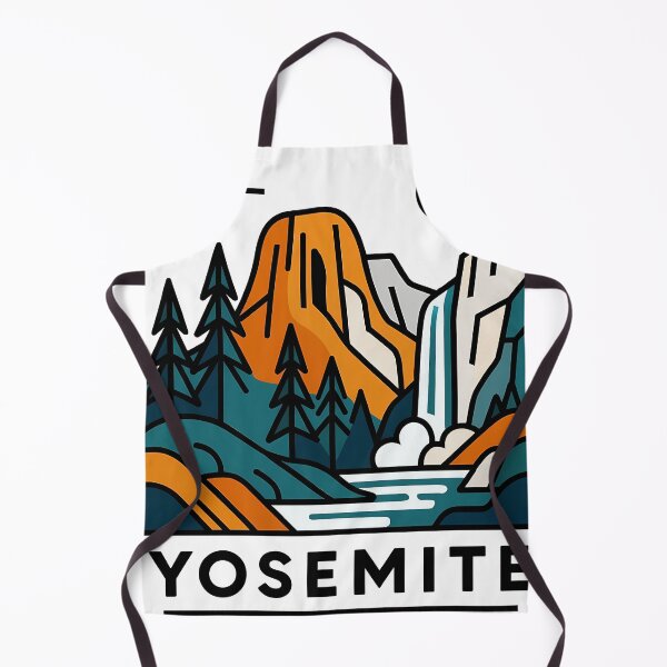 Item preview, Yosemite National Park Souvenir - California El Capitan & Pine Forest Art designed and sold by OzzFrequency.