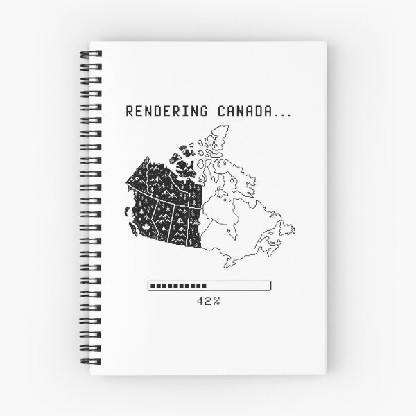Item preview, Rendering Canada Map - Retro Pixel Art Canada Outline Shirt designed and sold by deag1e ⭐.