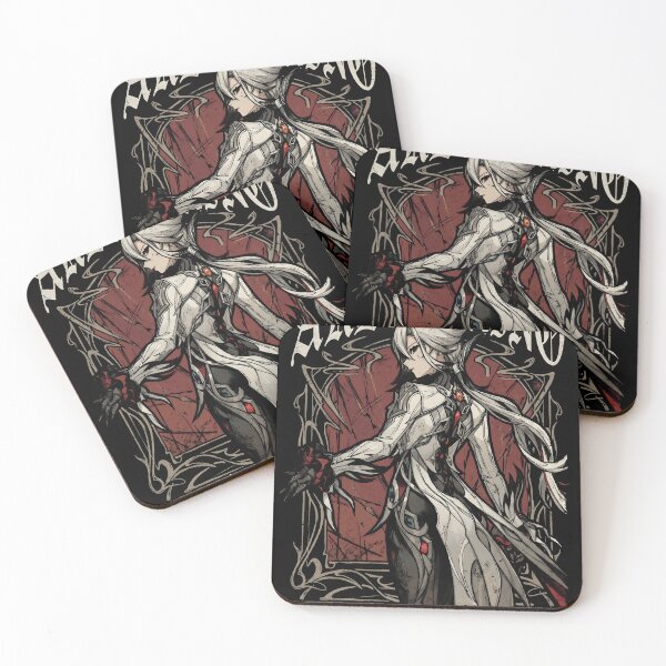 Item preview, Arlecchino Genshin Impact Gothic Gaming Graphic Tee designed and sold by Senpaiwaves.