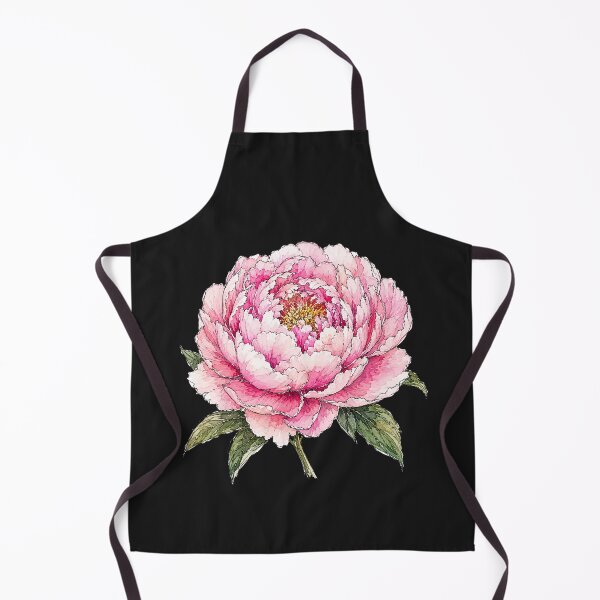 Item preview, Minimal Peony Botanical Watercolor designed and sold by ColorSplash123.