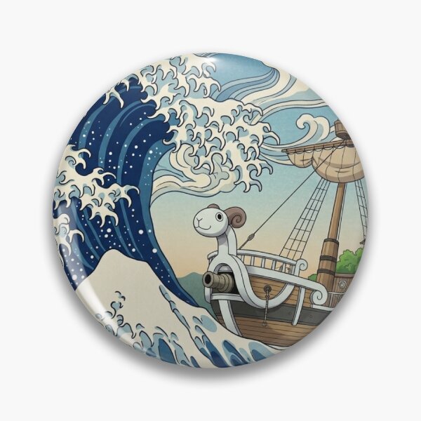 Item preview, Merry Surf Kanagawa Waves designed and sold by mazyoy.