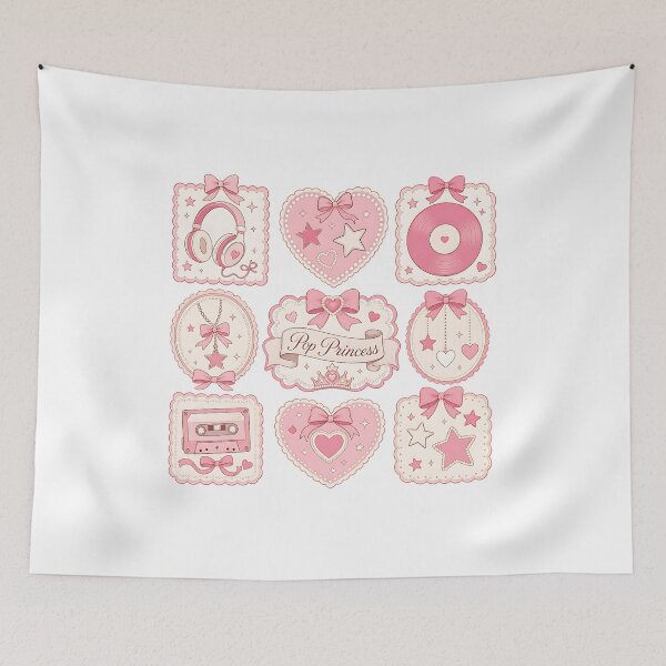 Item preview, Pastel Collage Pop Princess Artwork designed and sold by QuirkyCloud Designs.