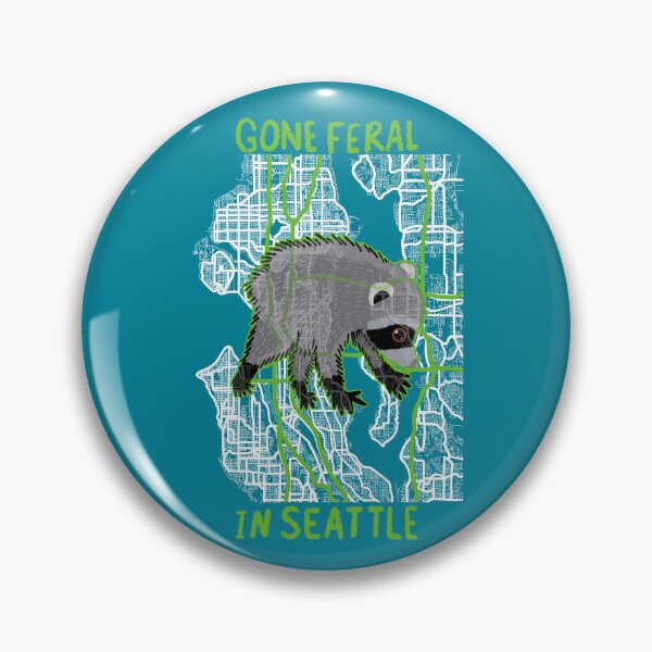 Item preview, Gone Feral In Seattle Jimothy designed and sold by KilkennyCat Art.