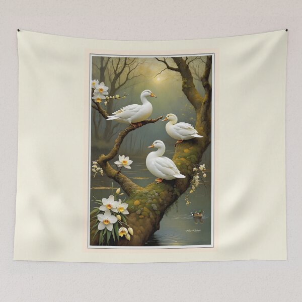 Item preview, Ducks on the Tree designed and sold by Nira Dabush.