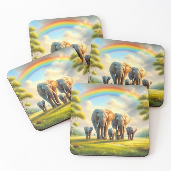 Item preview, Elephant family designed and sold by ZeusGallery.