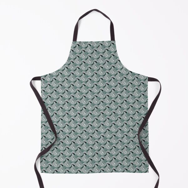 Item preview, Spiral Summer Pinch Pattern in Teal designed and sold by Artistestella.