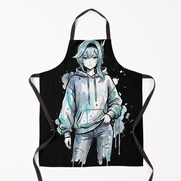 Item preview, Eula Genshin Impact Ink Gaming Graphic Tee designed and sold by Senpaiwaves.