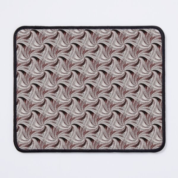 Item preview, Spiral Summer Pinch Pattern in Maroon designed and sold by Artistestella.